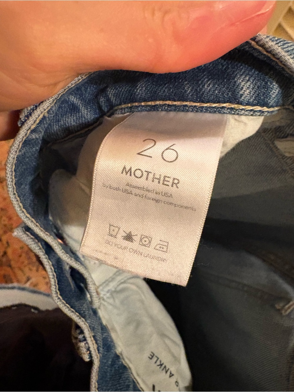 MOTHER Rambler Ankle Jean | Bucket List | size 26 - Picture 8 of 9
